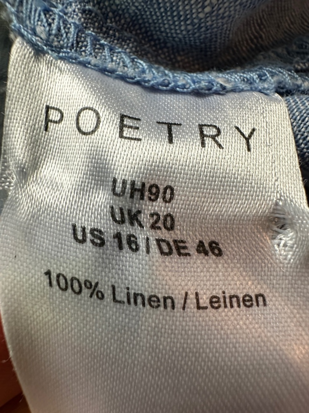 Poetry linen blouse - Picture 4 of 9